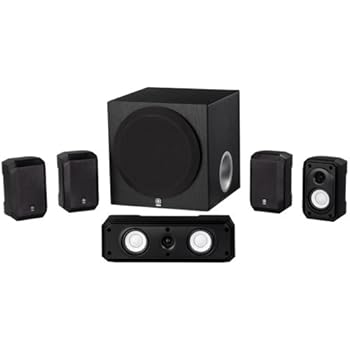 Yamaha NS-SP1800BL 5.1-Channel Home Theater Speaker Set