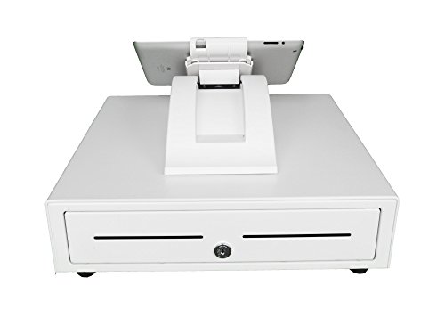 APG VB554A-AW1616 Vasario Series Standard-Duty Cash Drawer with USB PRO Interface, Painted Front, 16.3" x 16.3" x 4.3", White
