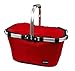 Insulated Picnic Basket - Insulated Lightweight Cooler with Carrying Handle (Red)