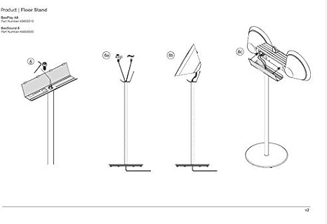 beoplay a8 floor stand