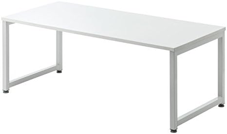 サンワダイレクト ローデスク 幅100 奥行45cm モニターアーム取付対応 耐荷重30kg 組み立て簡単 パソコンデスク ロータイプ ホワイト 100 Deskl004w