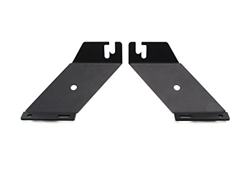iJDMTOY (Pair) For 2007-2017 Jeep Wrangler LED Light Bar Hood Mounting Brackets (Compatible with 20-22" LED Work Light Bar)