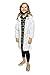 Kid's Lab Coat by Working Class - Durable Lab Coats for Kid Scientists or Doctors, White, 4/6