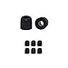 3 Pairs, Black - fits extra small to small ears - 