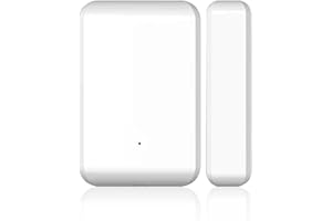 Fuuroottly 2.4GHz Wireless TTLOCK Door Sensor White ABS Open Close Status Works with TTLOCK App Smart Locks