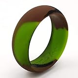 LofKos True Love Eternity Ring Men's Silicone Ring Wedding Band