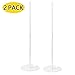 Toolsure Acrylic Donut Stands 15 inch,Clear Display Donuts Holder Stand for Party Supplies (2pack)