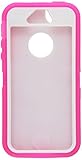 Iphone5/5s Defender Body Armor Case Comparable to Otterbox Defender Series (pink/white)