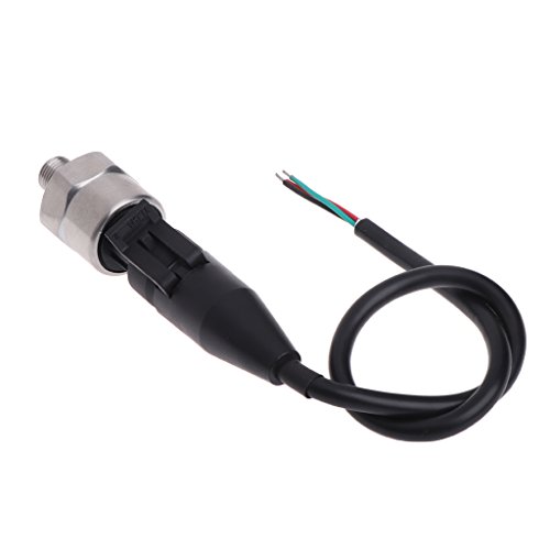 Youngy DC5V 1/8NPT Pressure Transducer Transmitter Sensor Stainless Steel Oil Air Water - 30psi - Thumbnail 6
