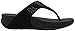 FitFlop Womens's Rokkit Flip Flop,Black Diamond,8 M US