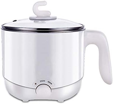 CDESBHUYH 110V 220V Multifunction Electric Skillet Stainless Steel Hot Pot Noodles Rice Cooker Steamed Egg Soup Pot Mini Heating Pan Without The Steamer EU
