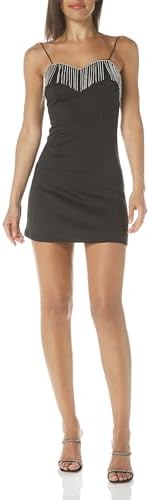 speechless sleeveless embellished party dress juniors Amazon.com: Speechless Junior's High Neck Party Dress with Peek-A-Boo  Jeweled Waist Silver : Clothing, Shoes & Jewelry