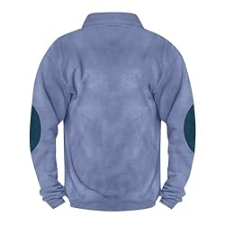 Mens Quarter Zip Pullover Vintage Fashion Long