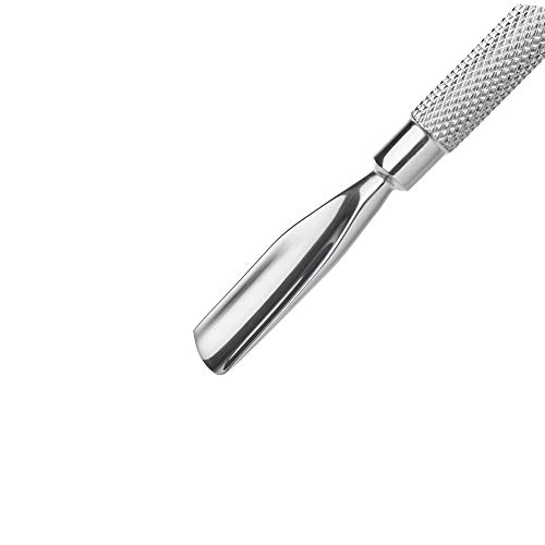 Rui Smiths Professional Double Ended Hypoallergenic Stainless Steel Metal Pusher (Cuticle Pusher) - Style No. 106