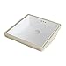 KRAUS Elavo 17-inch Square Undermount White Porcelain Ceramic Bathroom Sink with Overflow, KCU-231