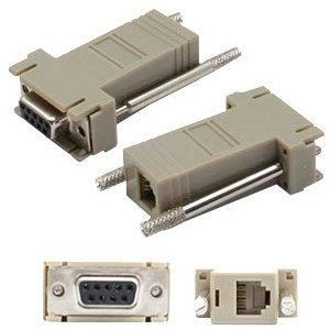 Add On DB9F2RJ12M Computer Products dB-9 to RJ-12 Adapter F/M DB9