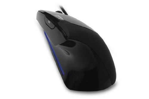 Adesso Vertical Ergonomic Illuminated Optical 6-Button USB Mouse - Right Hand Orientation (iMouseE1)