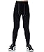 LANBAOSI Youth Boys Compression Leggings Athletic Pants Base Layer Football Workout Tight