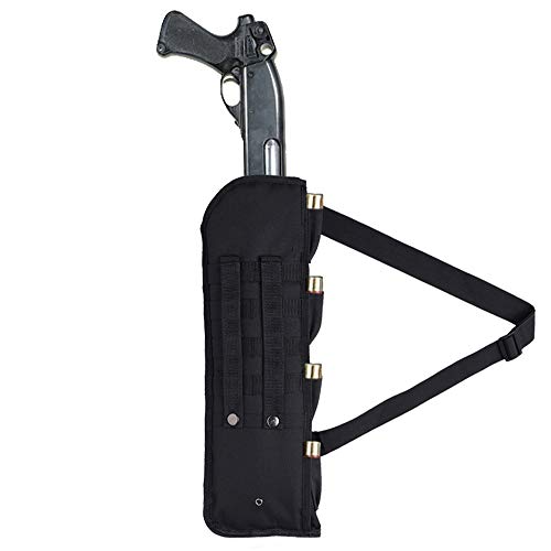 Waxaya Tactical Shotgun Scabbard Rifle Storage Bag Molle Holster (Black)
