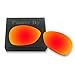 Polarized Replacement Lenses for Oakley Crosshair 2012 - Orange Red Mirrored Coating