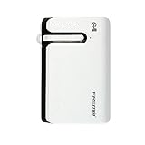 Fremo Blue Point 7800mAh 2 in 1 Power Bank and Bluetooth 3.0 Headset - Travel Charger - Retail Packaging - White