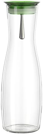 Bohemia Cristal Viva 093 006 Carafe Glass 1250 ml with Practical Spout green