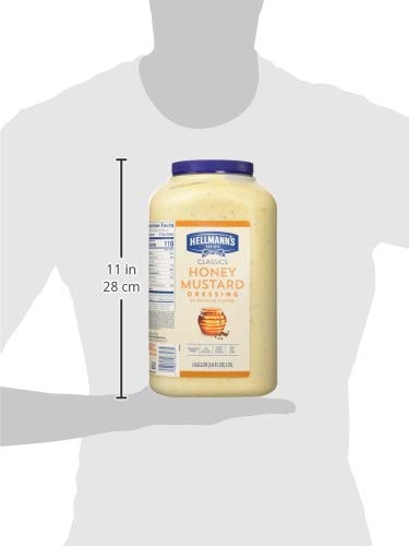 HELLMANN’S SALAD DRESSING, HONEY MUSTARD, 128-OUNCE