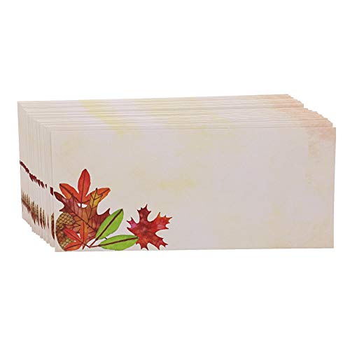 Sustainable Greetings Fall Autumn Stationery Paper and Envelopes (Set of 48) - Thumbnail 5