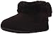 FitFlop Women's Mukluk Shorty Boot, Dark Brown, 7 M US