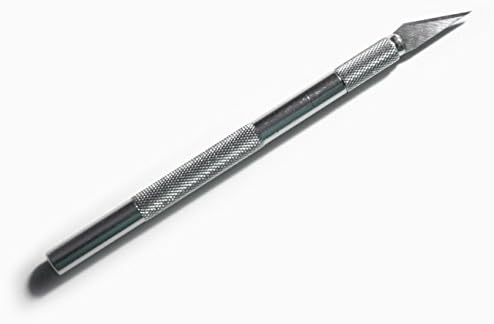 Hobby Knife Precision Cutting Tool With Number11 Blade for artists airbrush stencils and model making hobbyists