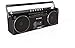 Milanix Portable Boombox Stereo Tape Cassette Player/Recorder with Bluetooth, USB, SD, AM/FM Radio and Headphone Jack- Blackthumb 3