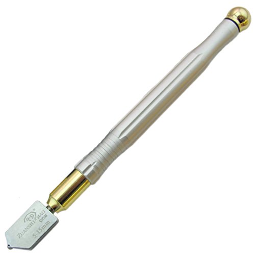 5mm-15mm Silver Pencil Oil Feed Carbide Tip Glass Cutter Cutting Tool - Thumbnail 2