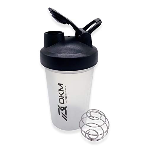 Shaker Bottle with Shaker Balls Leak Proof Drink Shaker Bottle