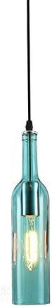 Bottles Ceiling Hanging Lights Pendant Light Dining Room Lighting Counters Pendulum Lamps Colorful Wine Bar Coffe Loft Creative Hanging Ceiling Light (Color : A)