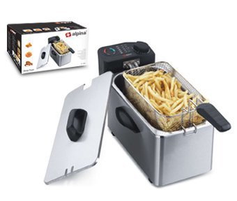 Click Here to See More Images Alpina SF-4006 Deep Fryer 220V, White