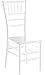 Flash Furniture 2 Pack HERCULES PREMIUM Series White Resin Stacking Chiavari Chair