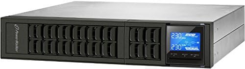 BlueWalker VFI 2000CRM LCD - uninterruptible power supplies (UPSs) (Double-conversion (Online), Rackmount/Tower, ViewPower, 0-40 °C, 40/70, Black)
