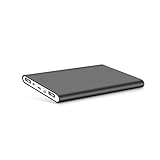 Polanfo Power Bank Universal Ultra Compact 8000mAh External Battery for Smartphone & Tablets - Gray
