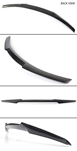 Cuztom Tuning Fits for 2014-2020 BMW F36 4 Series Gran Coupe 4 Door Carbon Fiber Highkick M4 Style Trunk Lid Spoiler Wing