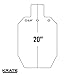 KRATE Tactical AR500 Steel Shooting Targets – 3/8