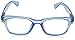 Peepers by PeeperSpecs Rainbow Bright Soft Square Reading Glasses, Blue, 45 + 1.5