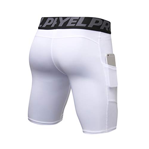 Nevera Men Cycling Shorts Bike Bicycle Training Pants Tights Anti-Slip Breathable White