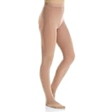 Mondor 3301 Caramel Bamboo Footed Ice Skating Tights