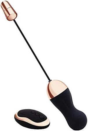 yhjm Fun Jumping Egg USB Interface Female Flirting Egg Adult Products(Black)