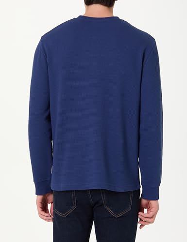 GANT Waffle LS Henley T-Shirt for Men