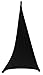Gator GPA-STAND-2-B - Stretchy Speaker Stand Cover-2 Sides, Black