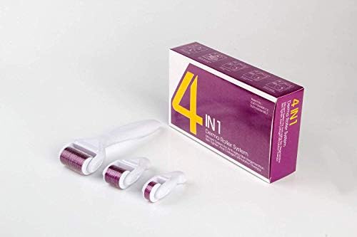 QJXF Four-In-One Roller Micro-Needle 4In1 Titanium Alloy Micro-Needle Facial Roller Beauty Micro-Needle Skin Care Sets