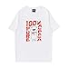 BT21 Official Merchandise by Line Friends - RJ Character Unisex Artwork Graphic T-Shirt, Medium, White