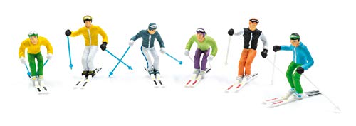 Jaegerndorfer jaegerndorferjc54400 stehend Figuren mit Head Ski und Stöcke (6-teilig)
