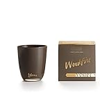 Illume Woodfire Boxed Glass Candle-9.5 oz.